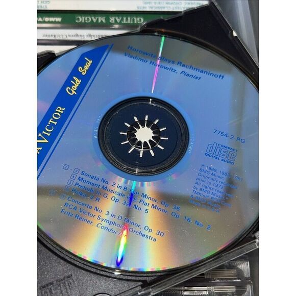 Piano Concerto 3 / Piano Sonata 2 by Vladimir Horowitz (CD, 1989) - Picture 3 of 4